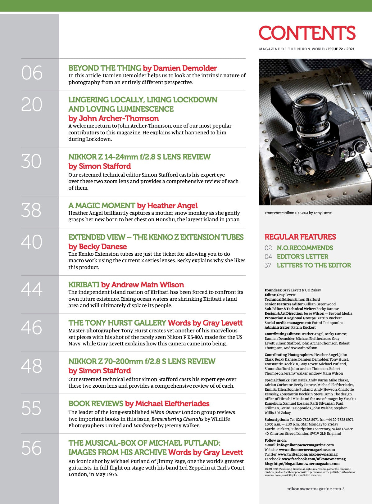 Nikon Owner Magazine issue 72