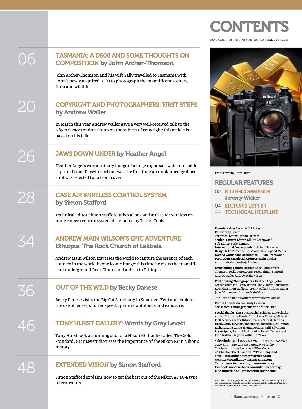 Nikon Owner Magazine issue 61